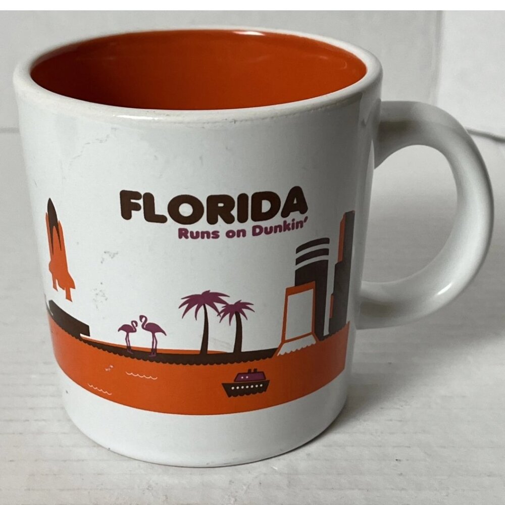 Dunkin’ Donuts Florida Runs on Dunkin 2013 Souvenir Coffee Mug